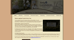 Desktop Screenshot of jayfuneralhome.com